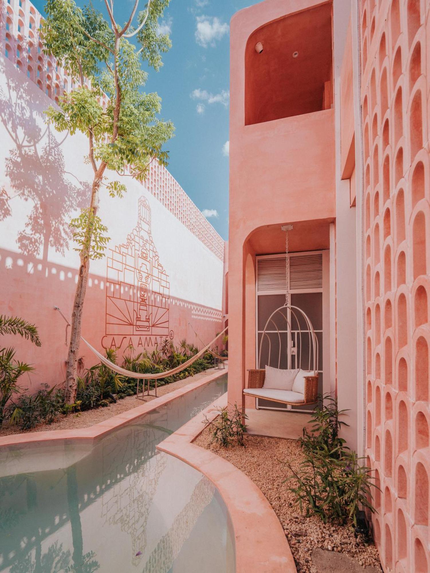 Casa Amate 61 Boutique Hostel Merida Exterior photo