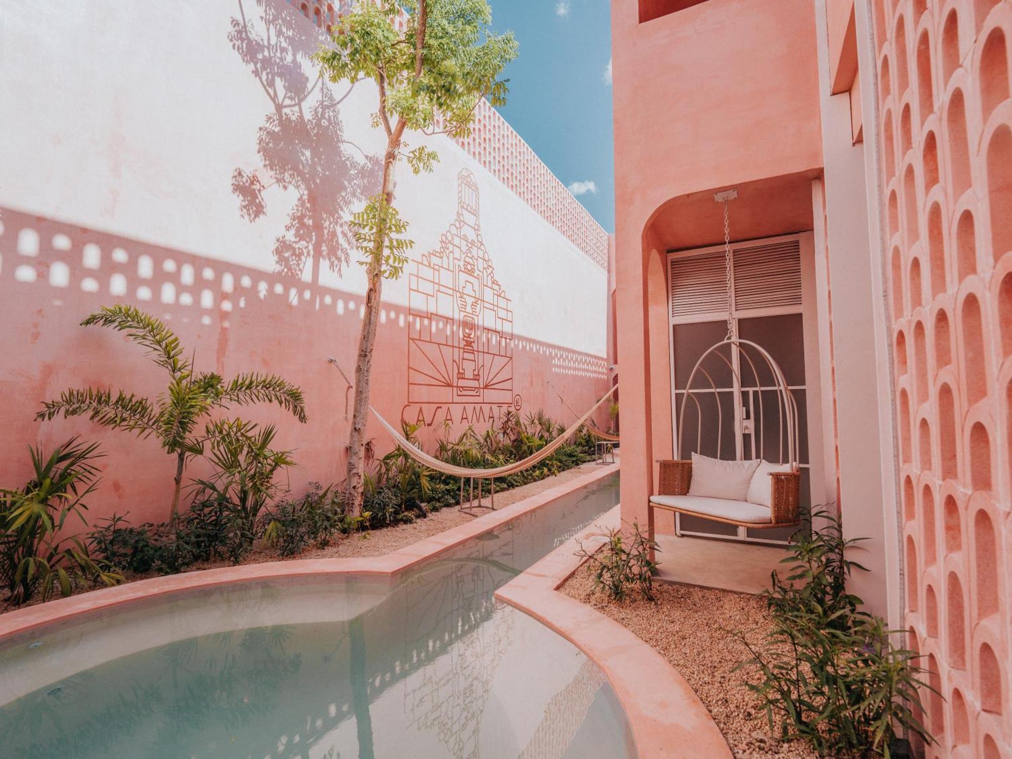 Casa Amate 61 Boutique Hostel Merida Exterior photo