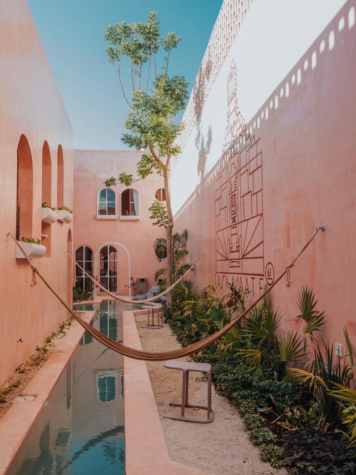 Casa Amate 61 Boutique Hostel Merida Exterior photo